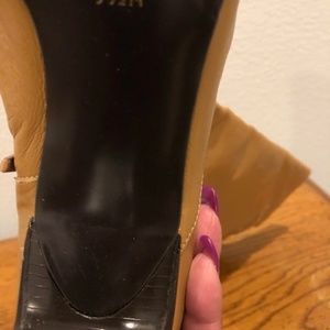 Women's Italian Leather Boots, Size 9.5